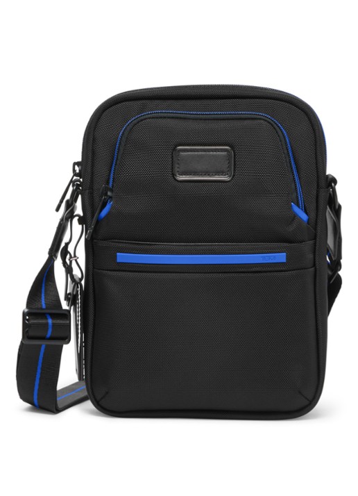 TUMI Crossbodytas met leren details
