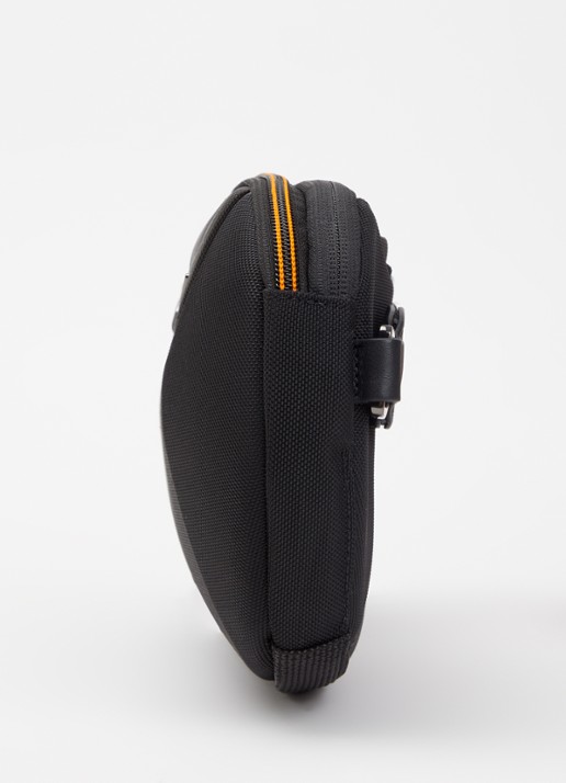 TUMI Crossbodytas met logo en verstelbare schouderriem - detail 4 zwart