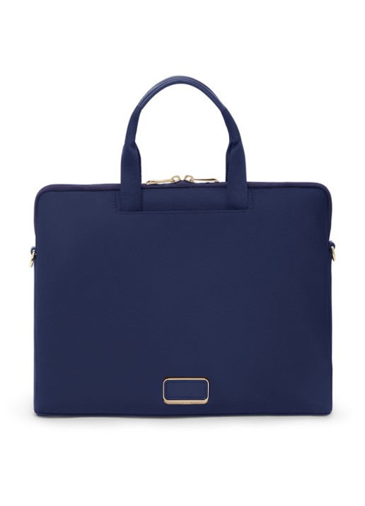 TUMI Dakota laptoptas met afneembare schouderriem - detail 4 indigo
