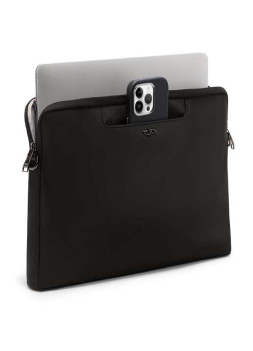 TUMI Dakota laptoptas met afneembare schouderriem - achterkant 3 zwart