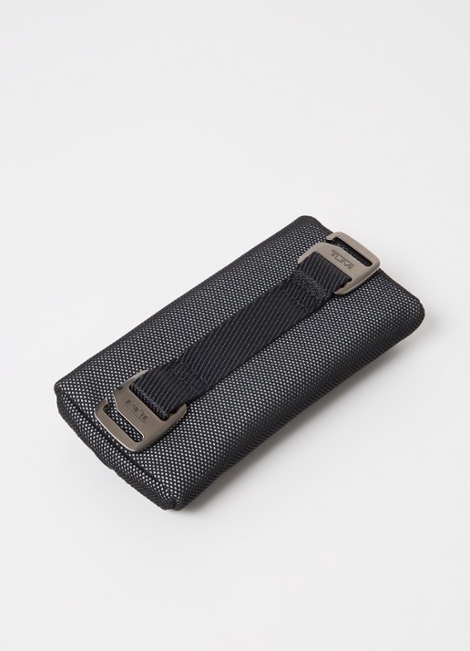 TUMI Etui met logo - achterkant 2 donkergrijs