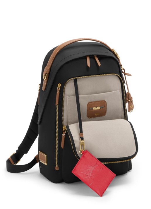 TUMI Halsey rugzak met 14 inch laptopvak - detail 2 zwart