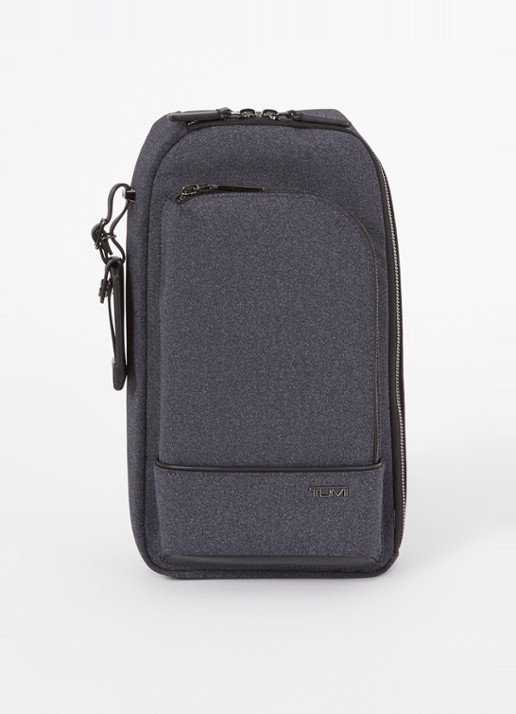 TUMI Harrison Gregory crossbodytas met leren details