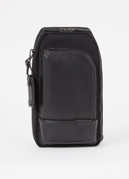 TUMI Harrison Gregory Sling crossbodytas met leren details