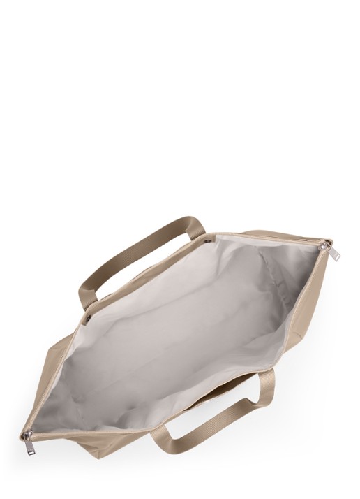 TUMI Just In Case schoudertas met uitneembaar etui - detail 4 beige
