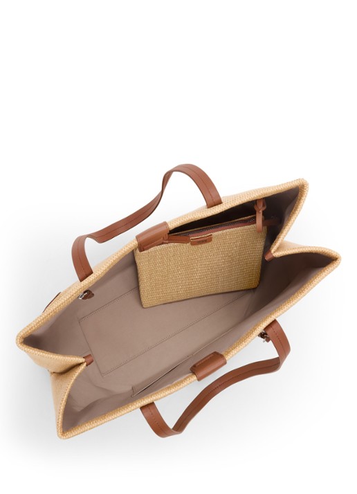 TUMI Milos schoudertas met uitneembaar etui - detail 3 beige
