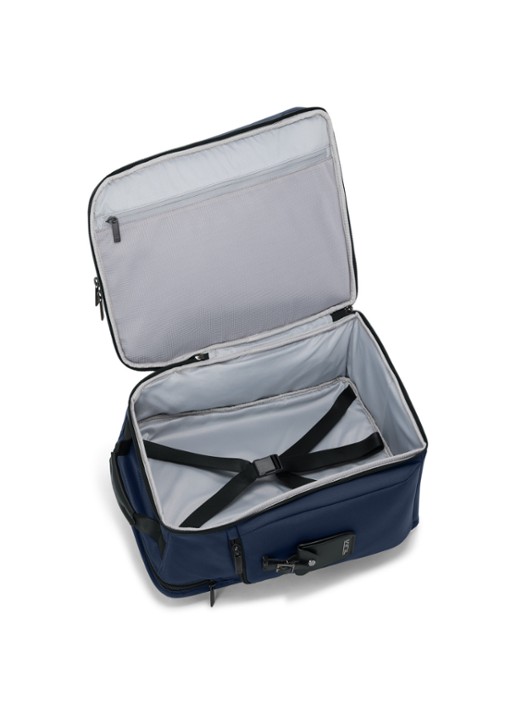 TUMI Packing rugzak met 16 inch laptopvak - achterkant donkerblauw