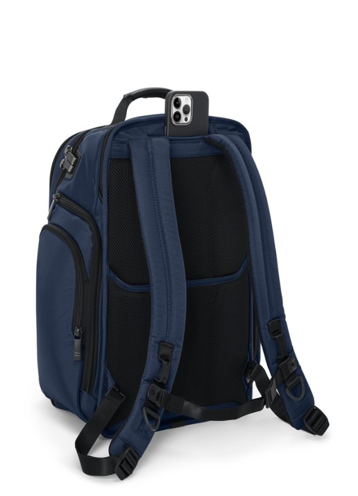 TUMI Packing rugzak met 16 inch laptopvak - detail 2 donkerblauw