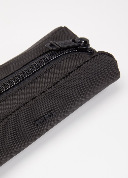 TUMI Pennenetui met logo - detail 2 zwart