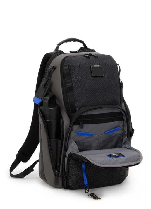 TUMI Search rugzak met 16 inch laptopvak - achterkant 5 zwart