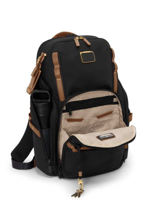 TUMI Search rugzak met 16 inch laptopvak - detail 2 zwart