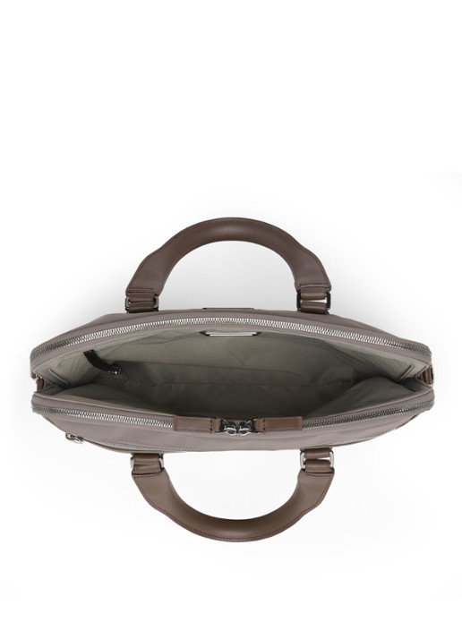 TUMI Sycamore businesstas met 14 inch laptopvak - detail 4 taupe