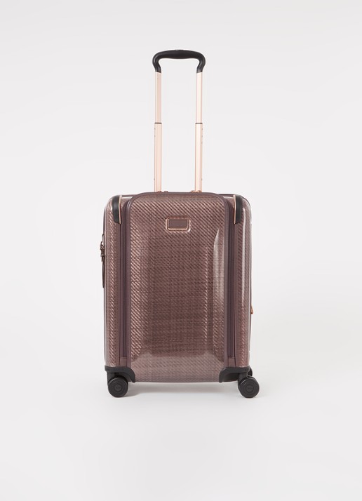 TUMI Tegra-Lite Continental Front Pocket spinner 55 cm - voorkant taupe