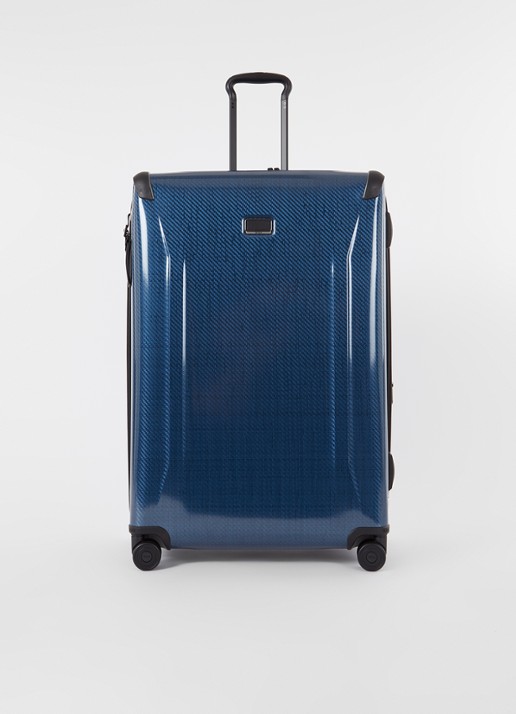 TUMI Tegra-Lite Extended Trip uitbreidbare spinner 78,5 cm - voorkant donkerblauw