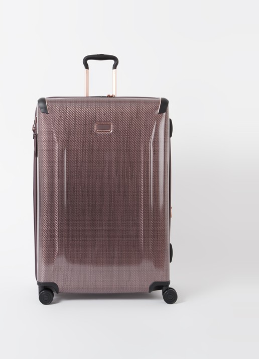 TUMI Tegra-Lite Extended Trip vergrootbare spinner 78,5 cm  - voorkant taupe