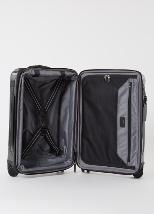 TUMI Tegra-Lite International Front Pocket vergrootbare spinner 55 cm - detail 4 antraciet