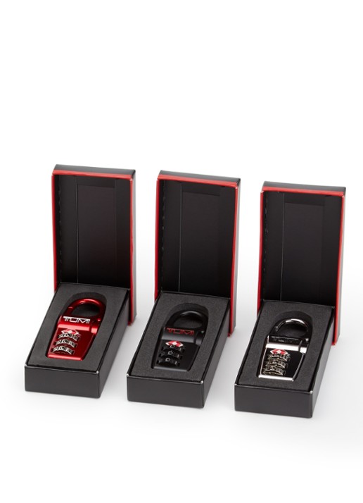 TUMI TSA Lock Box hangslot set van 3