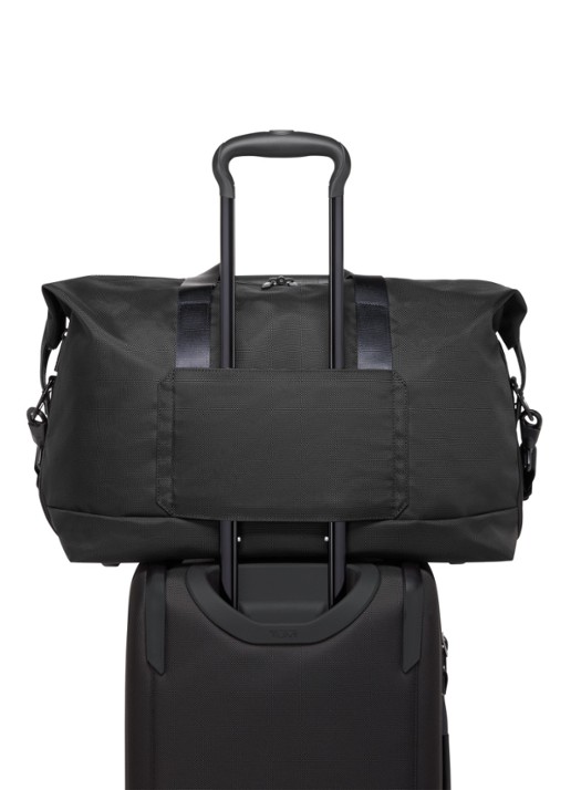 TUMI Vergrootbare weekendtas met afneembare schouderriem - detail 7 zwart