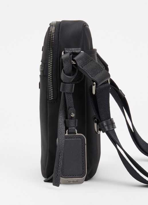TUMI Voyageur Persia crossbodytas van nylon met leren details - detail 3 zwart