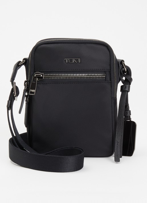 TUMI Voyageur Persia crossbodytas van nylon met leren details