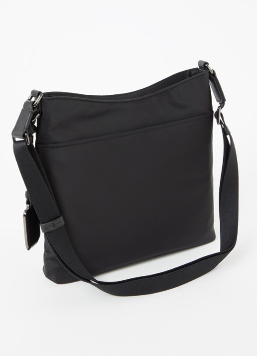 TUMI Voyageur Tyler crossbodytas met leren details - achterkant zwart