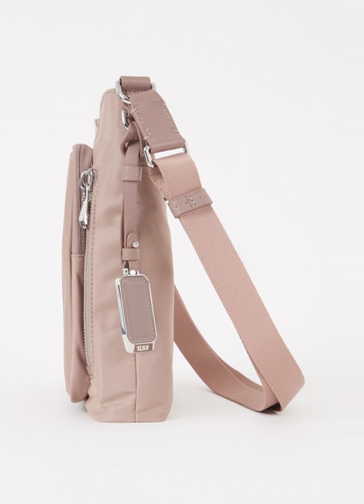 TUMI Voyageur Tyler crossbodytas met leren details - detail 4 oudroze