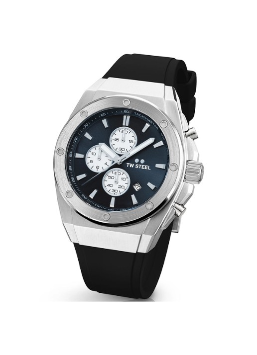 TW Steel Ceo Tech horloge TWCE4100  - voorkant transparant