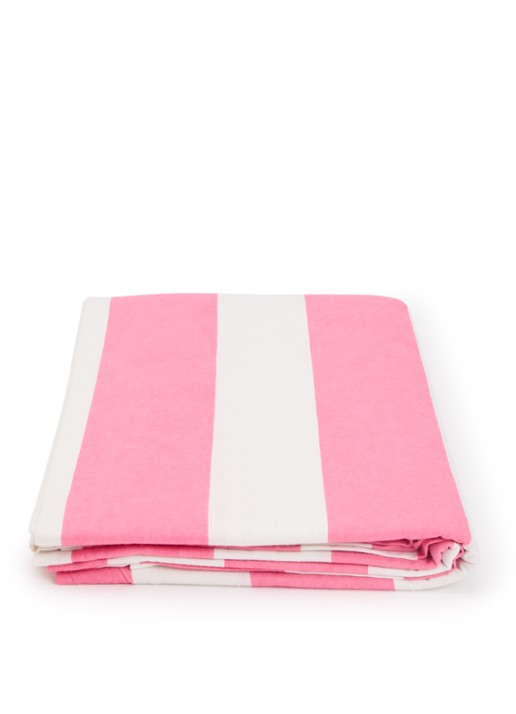 Twizzell Pink & White tafelkleed van katoen 3 x 1,7 meter