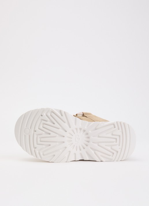 UGG Astromel sneaker met suède details en plateauzool - detail 5 zand