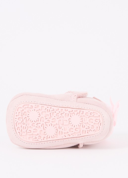 UGG Bailey enkellaarsje van leer - detail 4 lichtroze