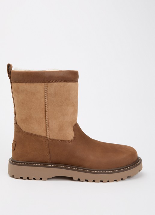 UGG Birch II laars van leer met details van suède