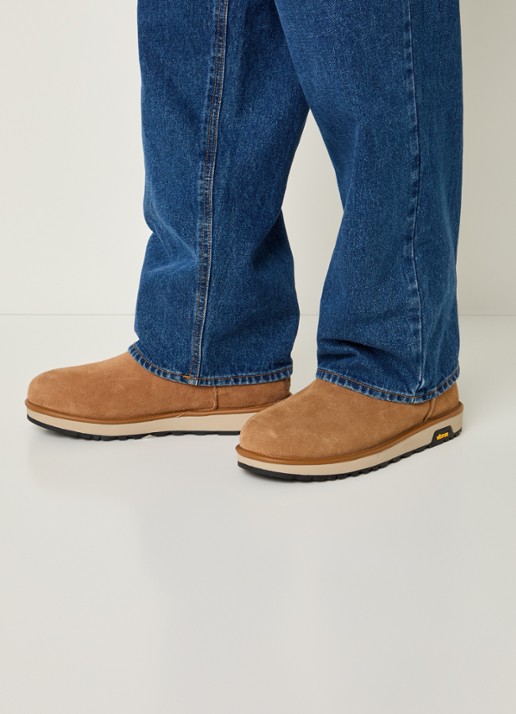 UGG Classic Mini GTX laars van suède - voorkant 5 camel