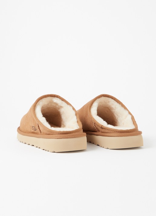 UGG Classic Slip-On muiltje van suède - achterkant 5 kastanjebruin