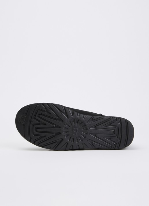 UGG Classic Ultra Mini laars van suède - detail 4 zwart