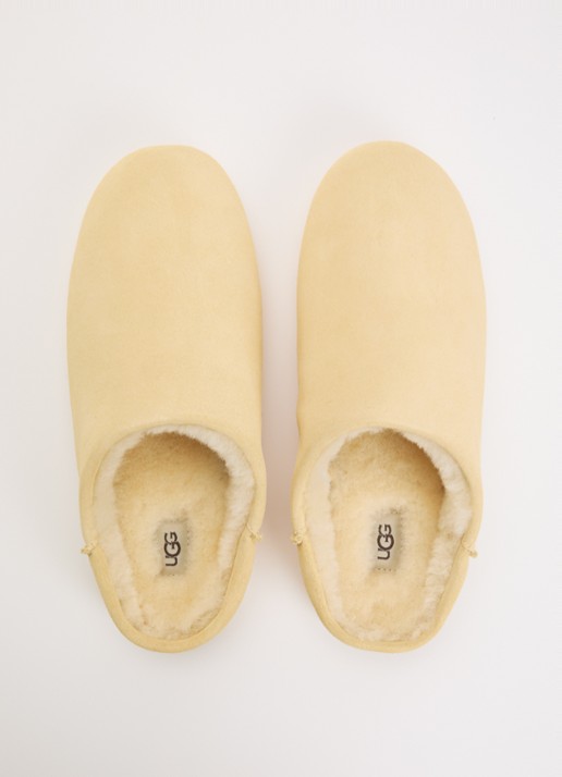 UGG Elea pantoffel van suède  - detail 2 ivoor