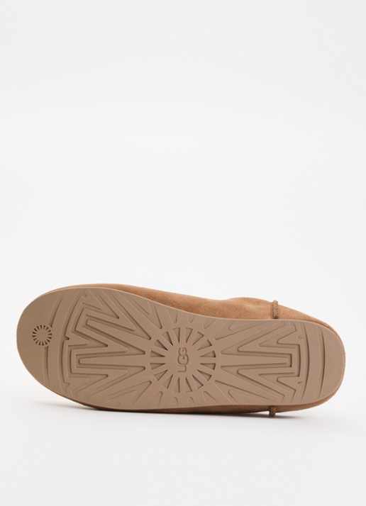 UGG Elea pantoffel van suède  - detail 3 cognac
