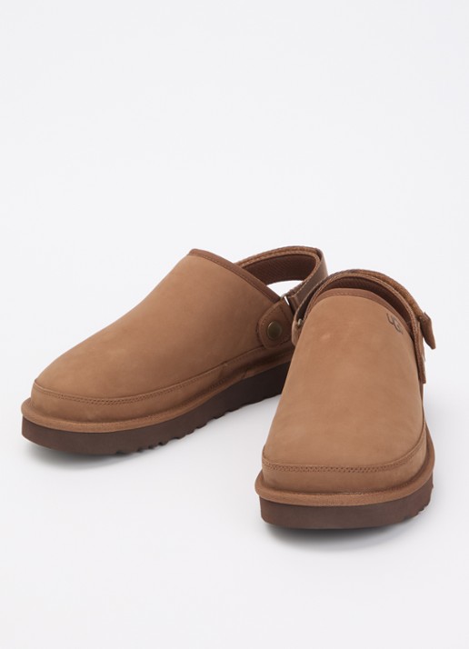 UGG Goldencoast muiltje van nubuck - detail bruin