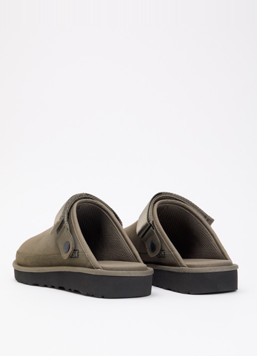 UGG Goldencoast muiltje van nubuck - achterkant 2 bronsgroen