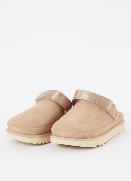 UGG Goldenstar instapper van suède - detail beige