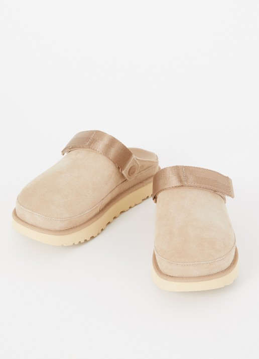UGG Goldenstar muiltje van suède - detail 3 beige