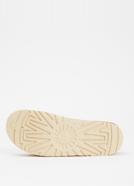 UGG Goldenstar sandaal van suède - detail 5 kastanjebruin