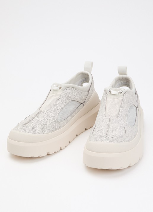 UGG Heritage Utility Axoid sneaker van leer - detail 2 wit