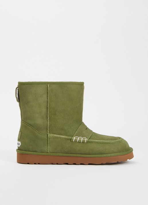 UGG Loafer Boot enkellaarsje van lamssuède