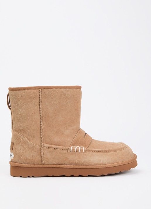 UGG Loafer Boot enkellaarsje van lamssuède