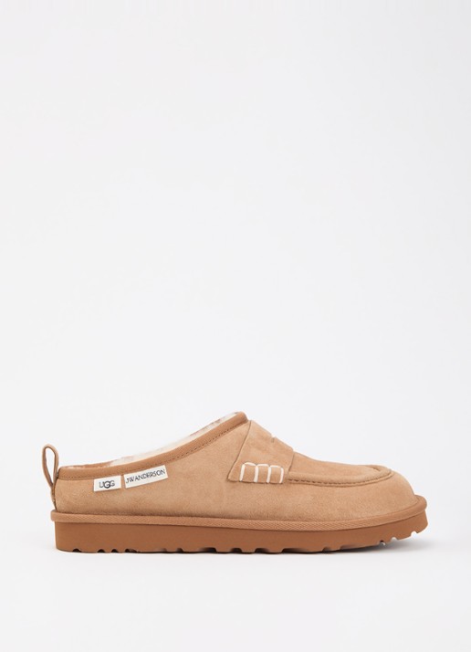 UGG Loafer instapper van lamssuède