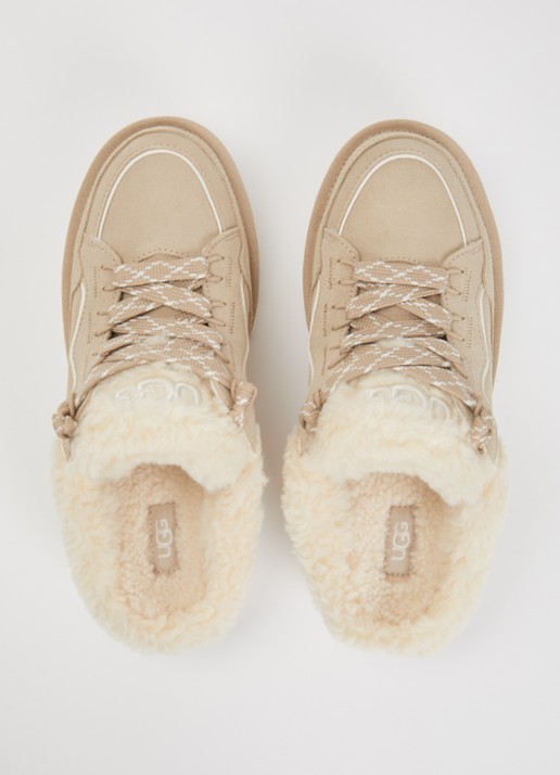 UGG Lowmel muiltje van suède - detail 2 beige