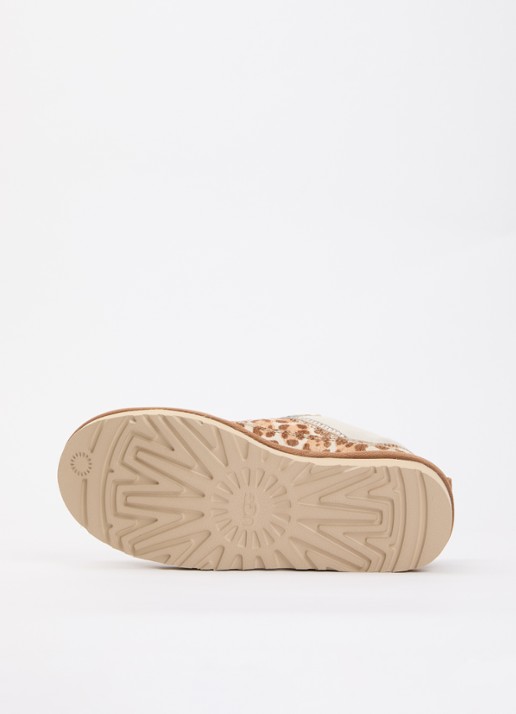 UGG Lowmel sneaker met panterprint - detail 5 beige
