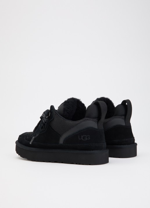 UGG Lowmel sneaker met suède details - achterkant 2 zwart