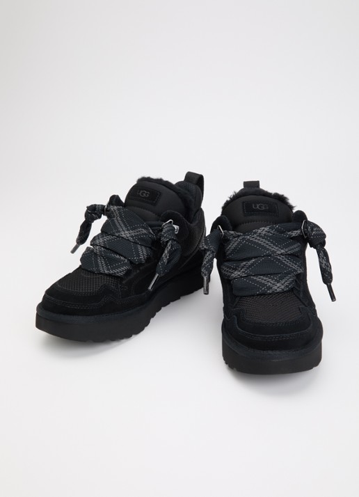 UGG Lowmel sneaker met suède details - detail 3 zwart