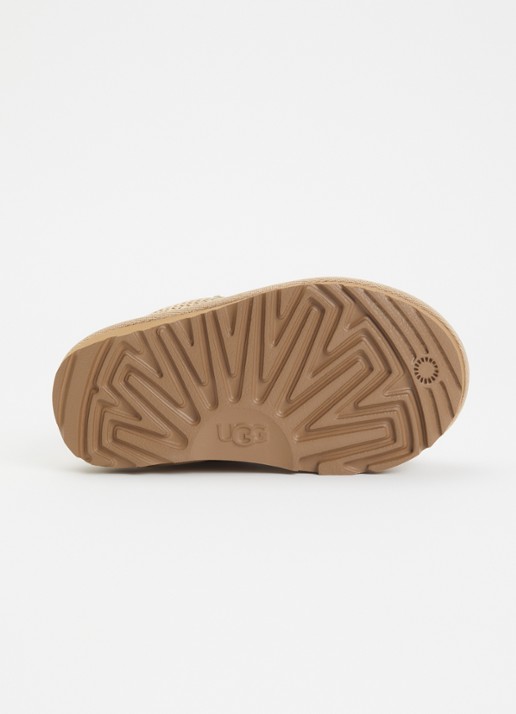 UGG Lowmel sneaker met suède details - detail 3 donkerbeige